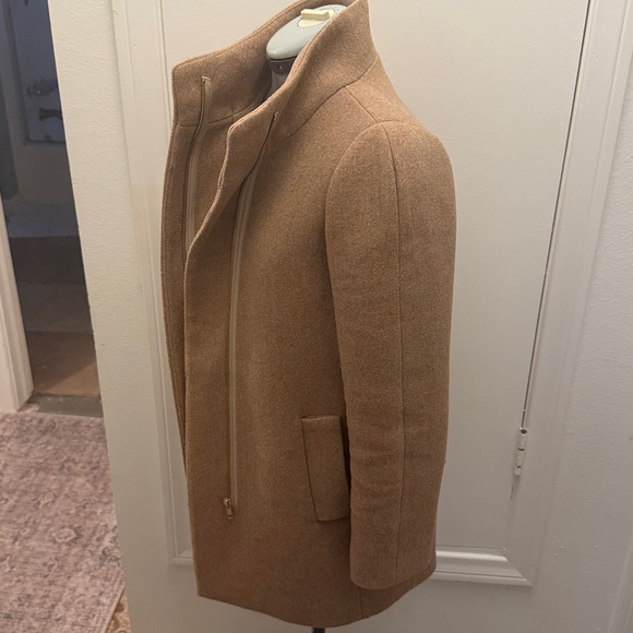 J. Crew Factory Tan Women's Coat - Picture 3 of 10